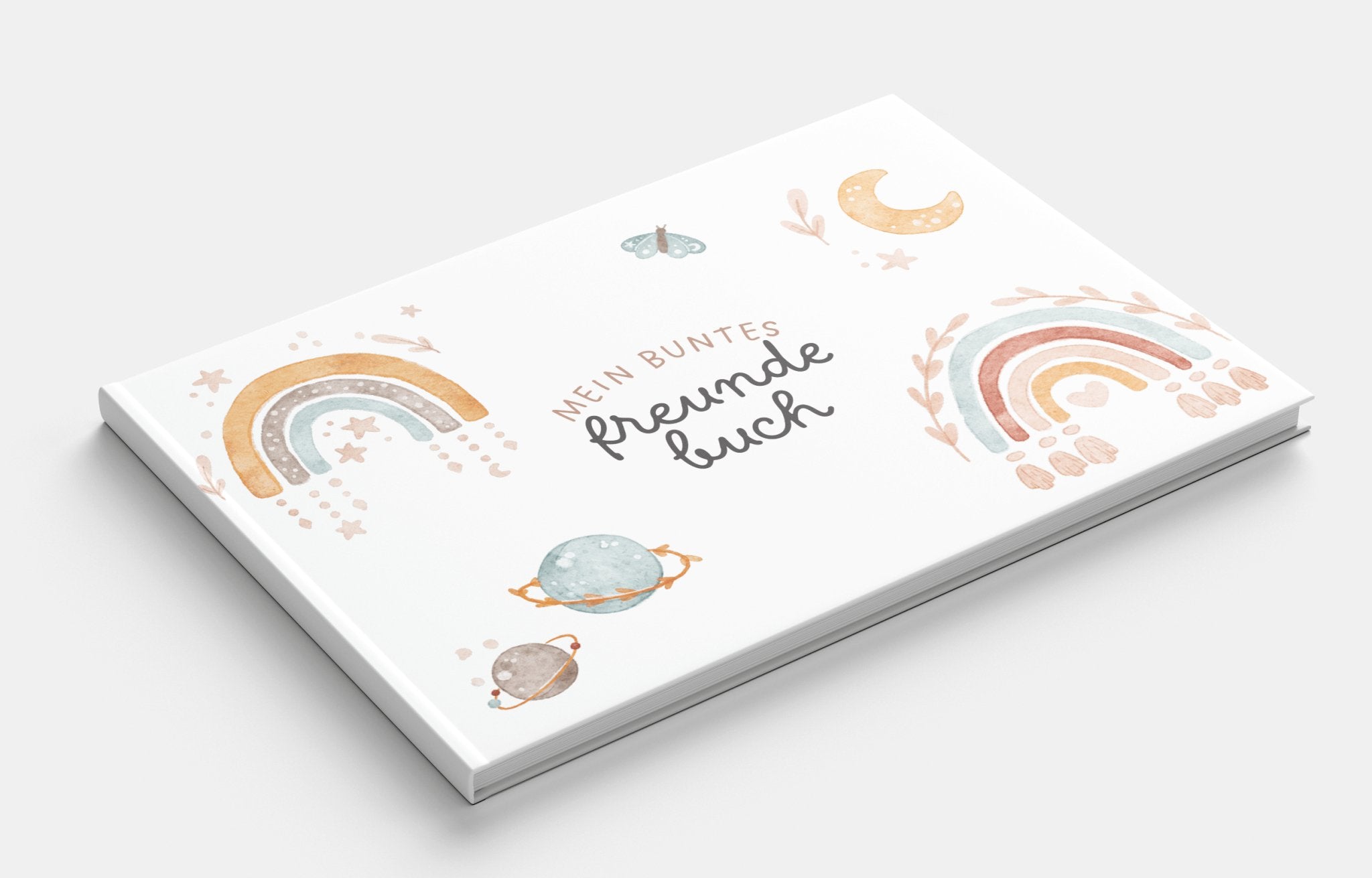 Freundschaftsbuch Boho Regenbogen - Mamikes