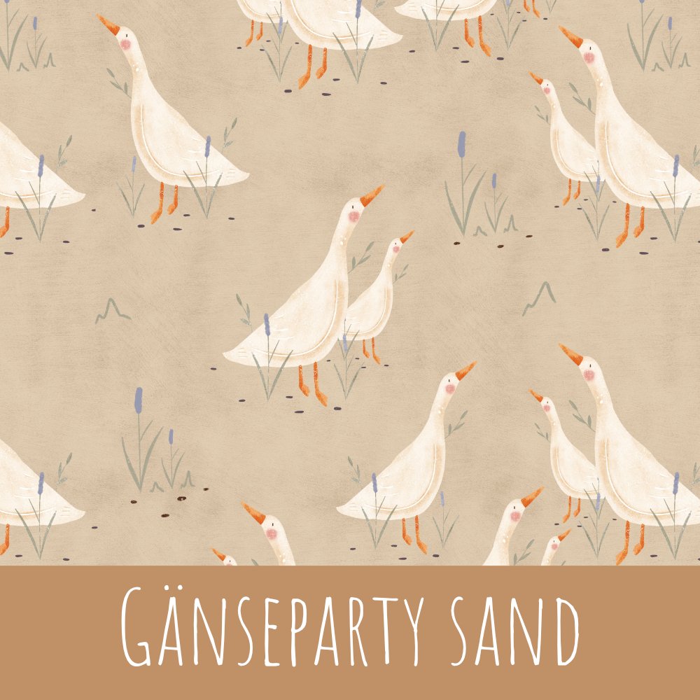 Gänseparty sand Baumwolle - Mamikes