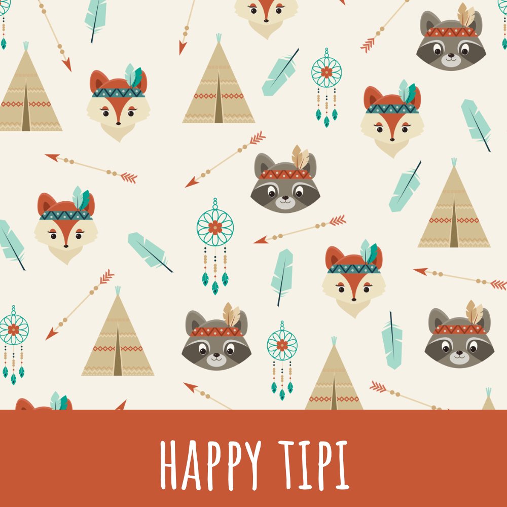 Happy tipi Baumwolle - Mamikes
