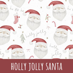 Holly jolly santa Baumwolle - Mamikes