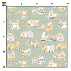 Kleine Baustelle mint Baumwolle - Mamikes