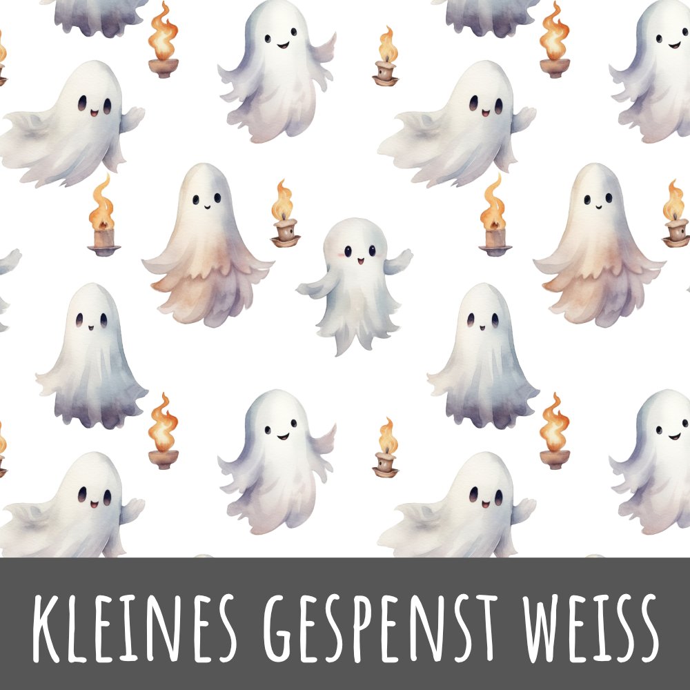 Kleines Gespenst weiß Baumwolle - Mamikes