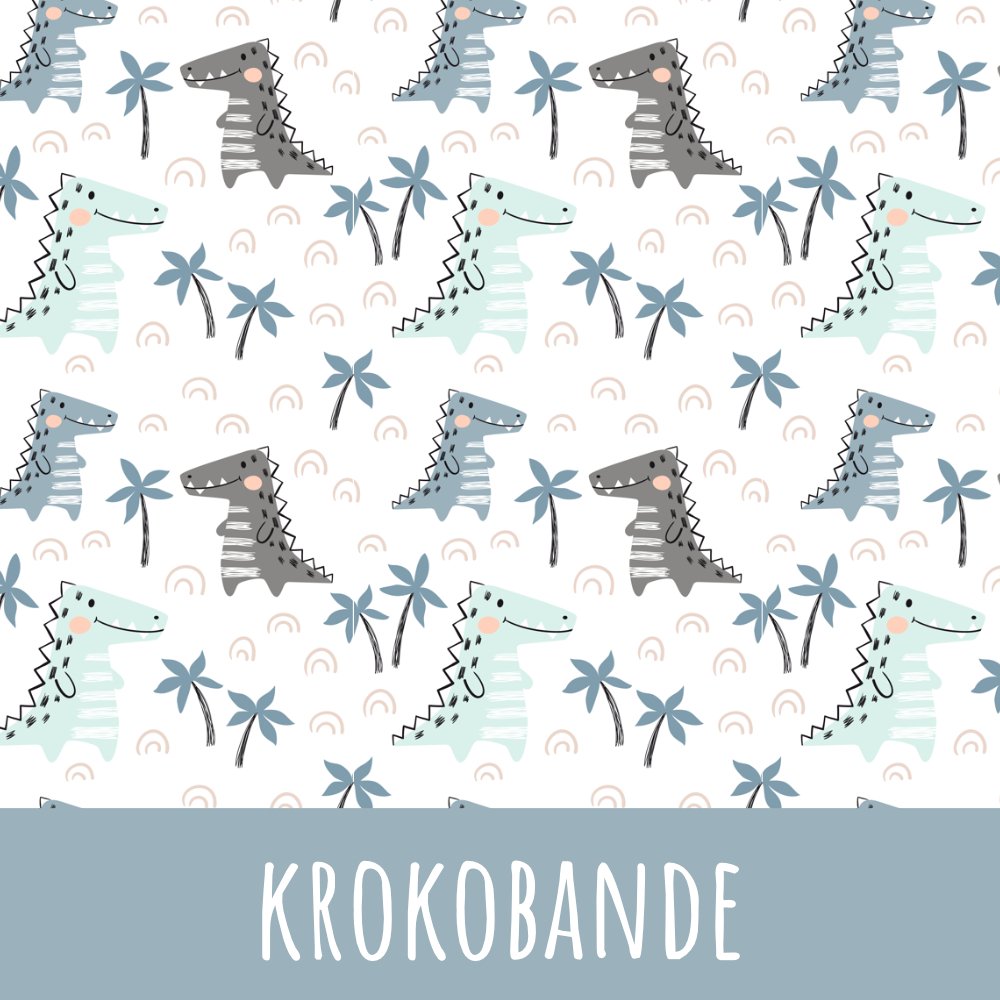 Krokobande Baumwolle - Mamikes