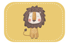 Kunstleder Patch (Farbe wählbar) 21.Löwe 2 - Mamikes