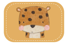Kunstleder Patch (Farbe wählbar) 45.Leopard - Mamikes