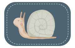 Kunstleder Patch (Farbe wählbar) 58.Schneke - Mamikes