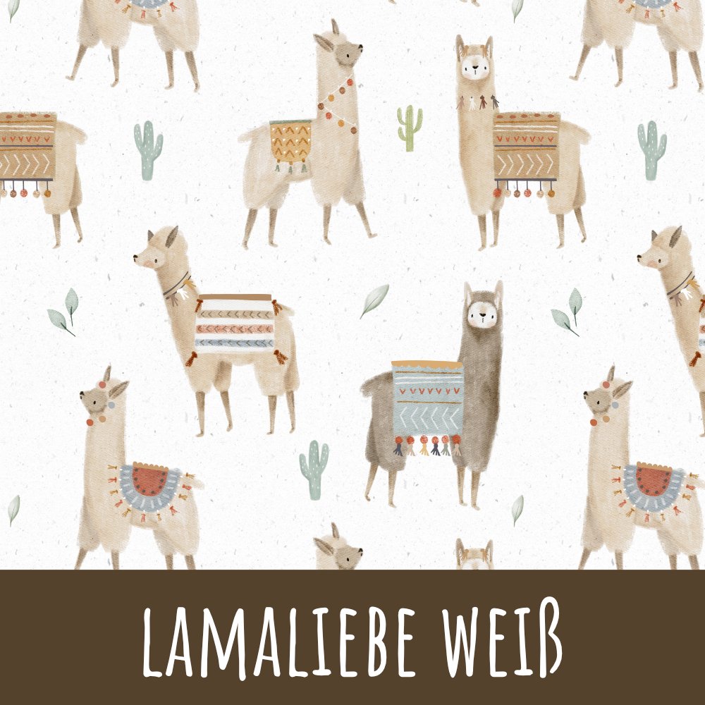 Lamaliebe weiß Baumwolle - Mamikes