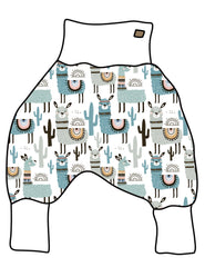 DIY-Paket Lange Pumphose Lamalokolama mint/petrol