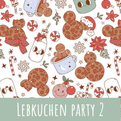 Lebkuchen party 2 Baumwolle - Mamikes