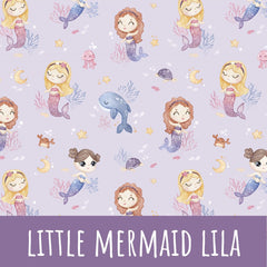 Little mermaid lila Baumwolle - Mamikes