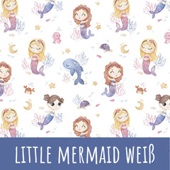 Little mermaid weiß Baumwolle - Mamikes