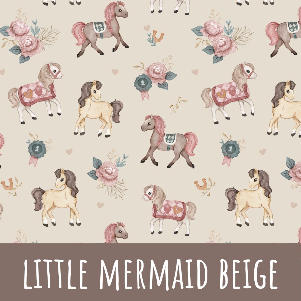 Little pony beige Baumwolle - Mamikes