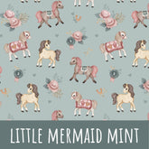 Little pony mint Baumwolle - Mamikes