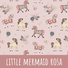 Little pony rosa Baumwolle - Mamikes