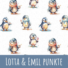 Lotta und Emil Punkte Baumwolle - Mamikes
