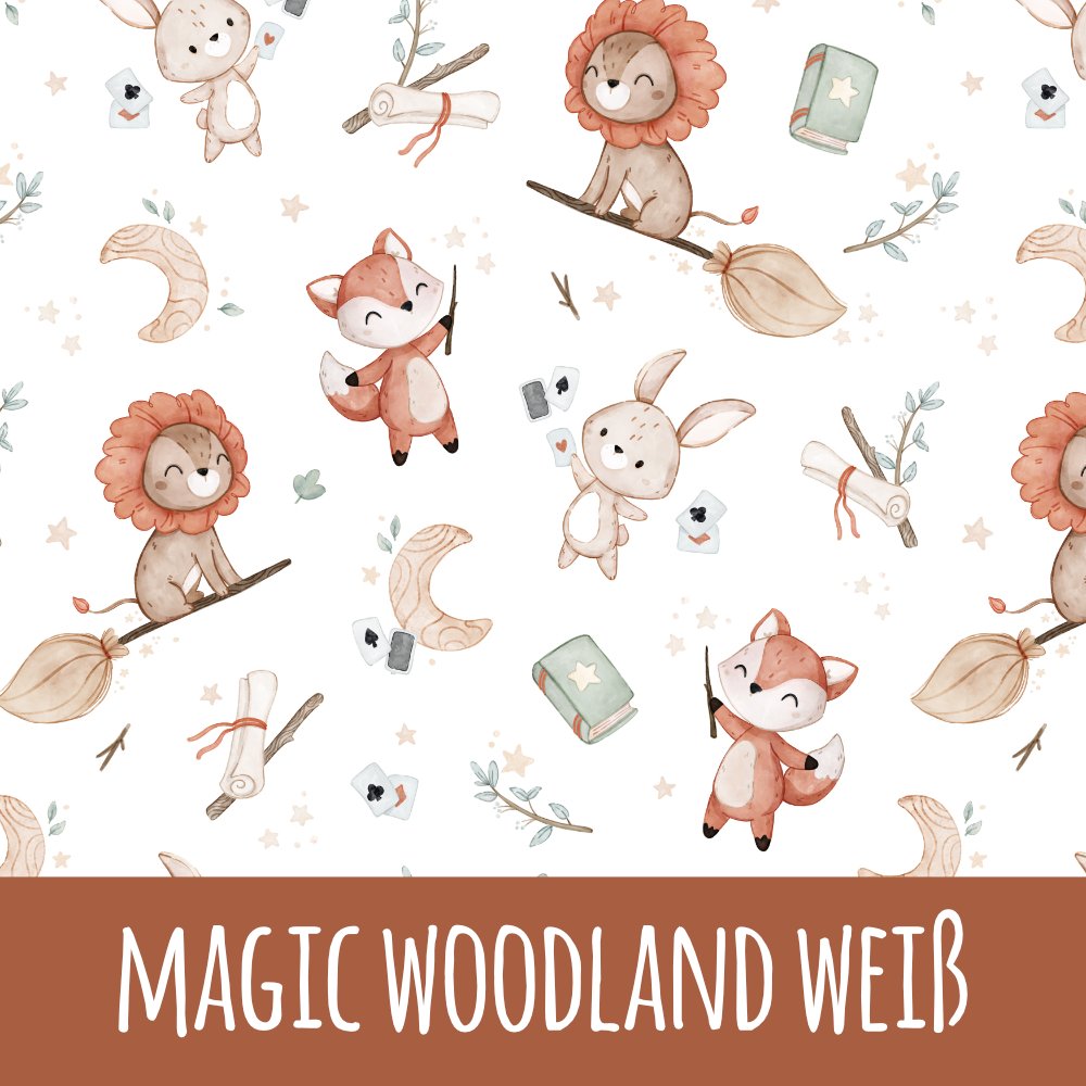 Magic woodland weiß Softshell - Mamikes
