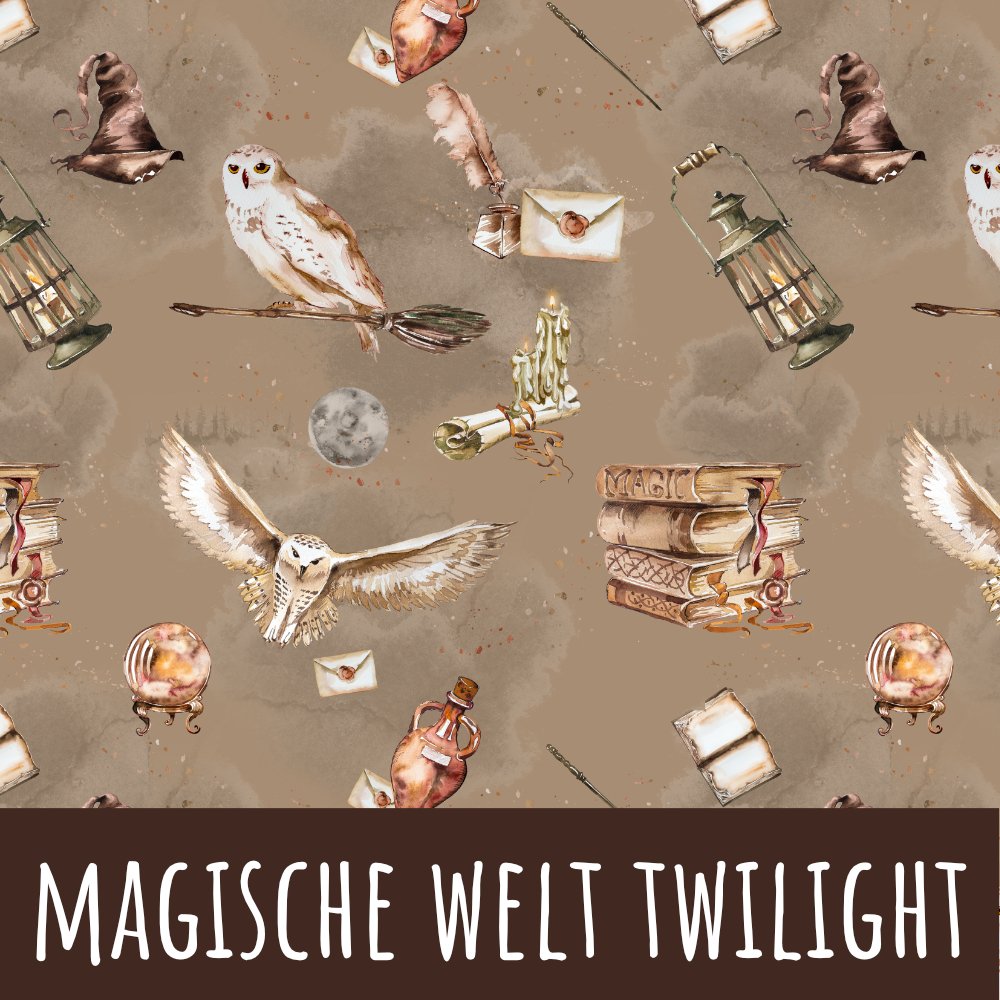 Magische Welt twilight Baumwolle - Mamikes