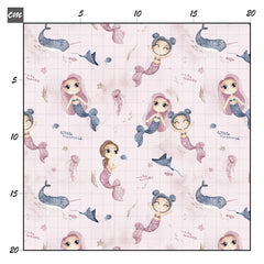 Make waves rosa Baumwolle - Mamikes