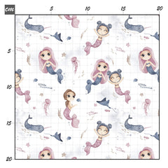 Make waves weiß Baumwolle - Mamikes