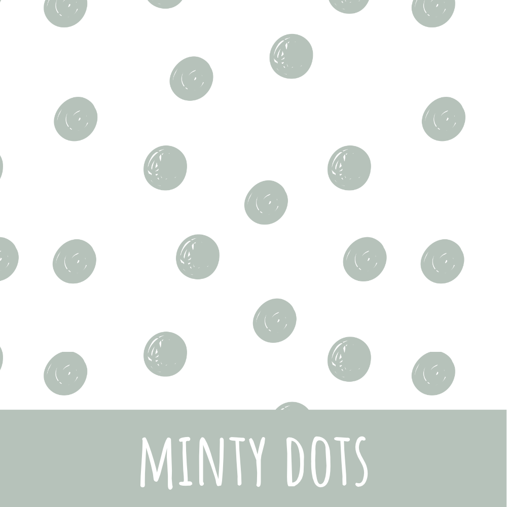 Minty dots Baumwolle - Mamikes