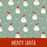 Minty santa Baumwolle - Mamikes