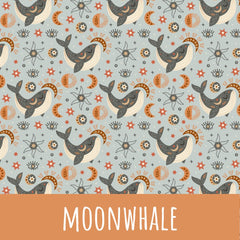 Moon whale Baumwolle - Mamikes