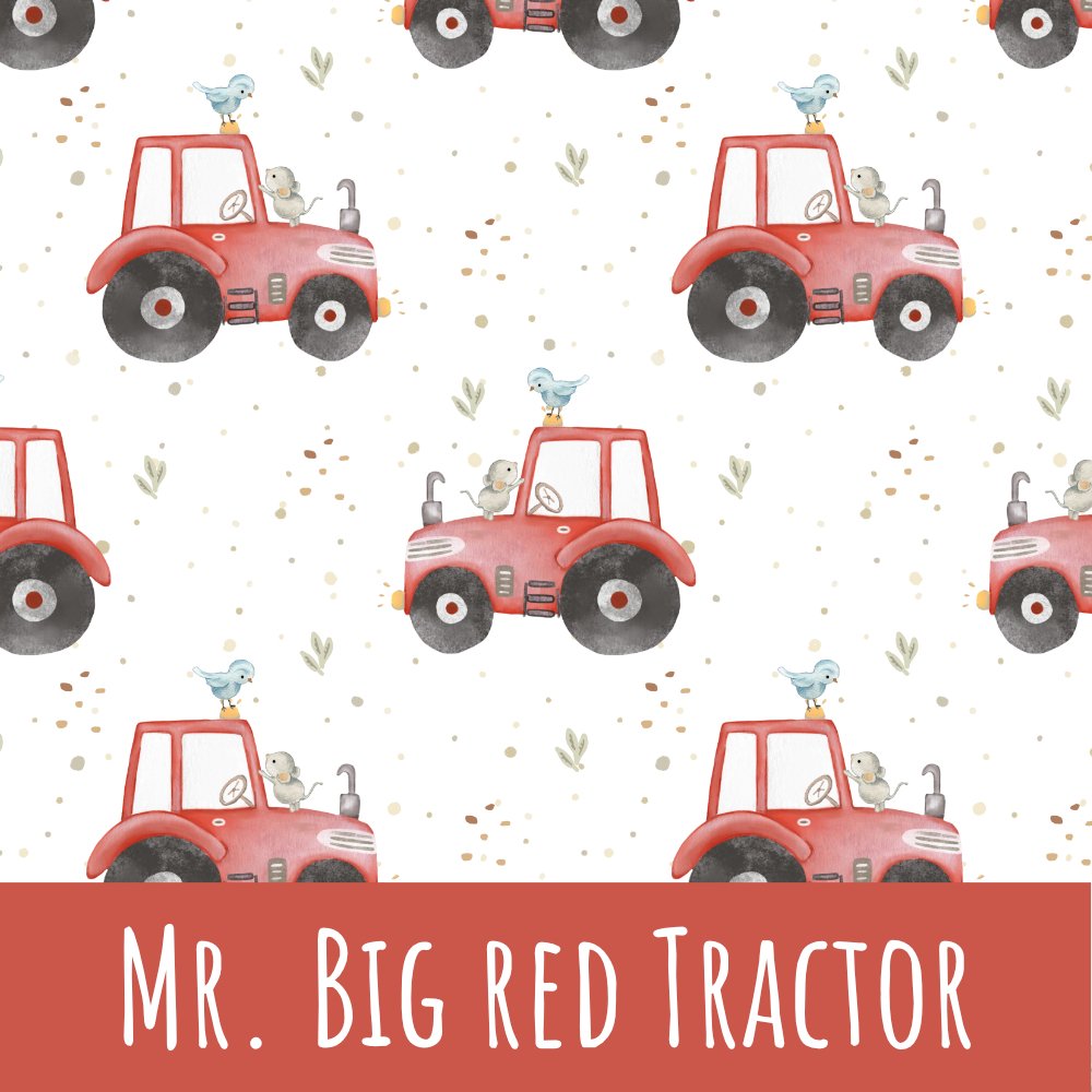 Mr. big red tractor Bio Jersey - Mamikes