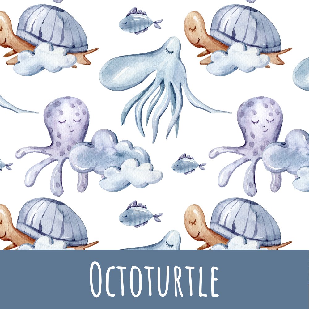 Octoturtle Baumwolle - Mamikes