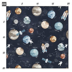 Out of space dark Baumwolle - Mamikes