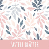 Pastell blätter Bio Jersey - Mamikes
