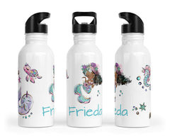 Personalisierte Edelstahl Trinkflasche 17.mermaids 3 - Mamikes