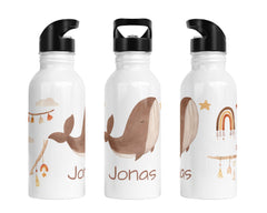Personalisierte Edelstahl Trinkflasche 31.Wal - Mamikes