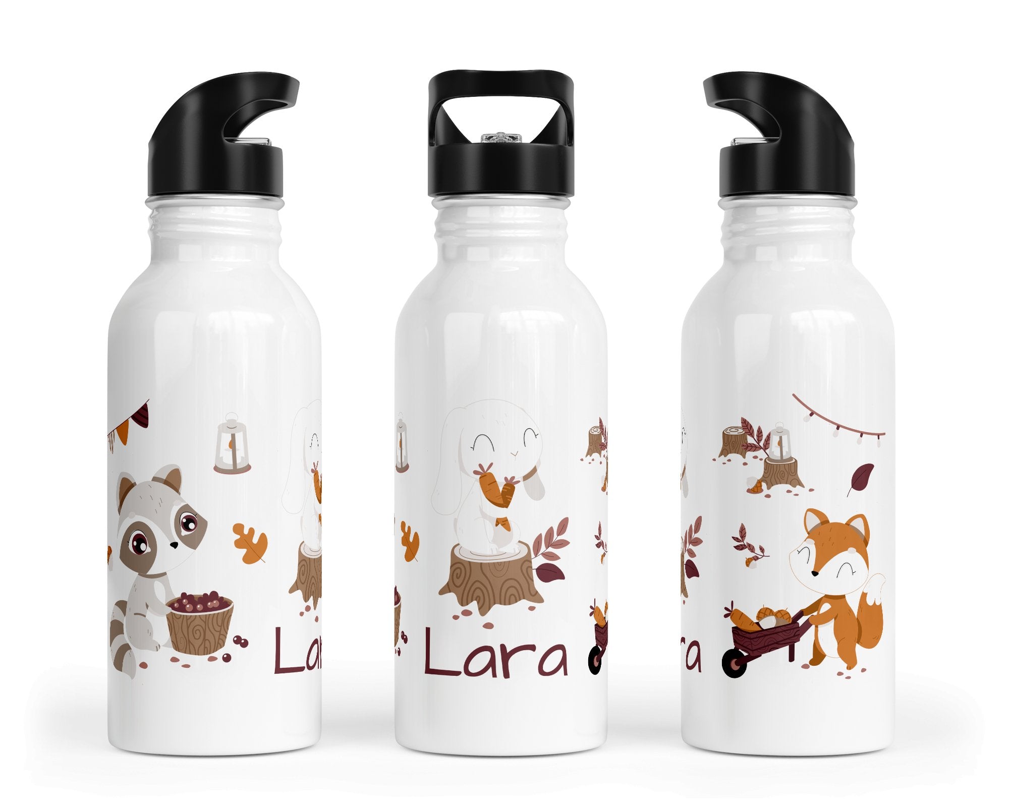 Personalisierte Edelstahl Trinkflasche 71.autumn fall - Mamikes
