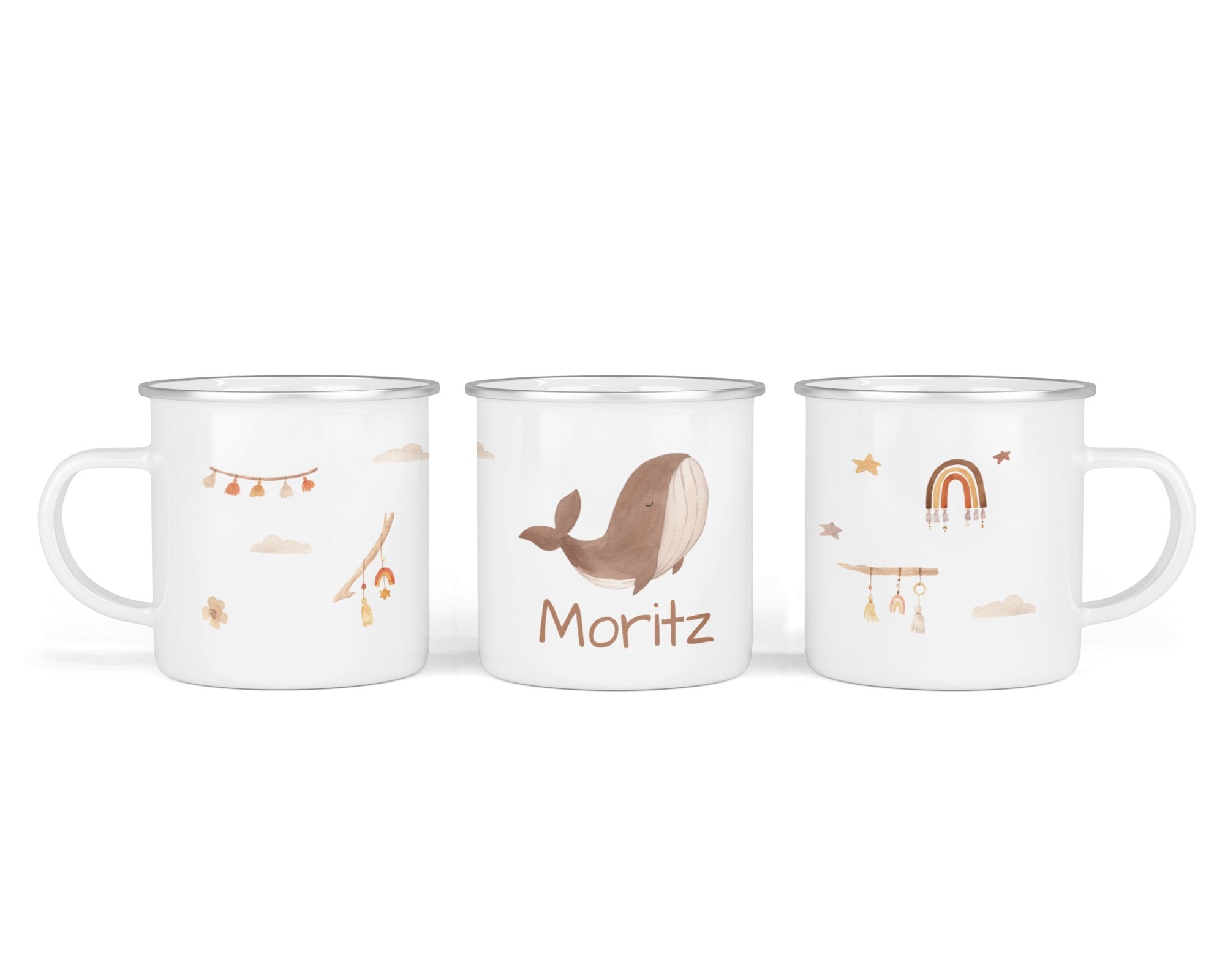 Personalisierte Emailletasse 31.Wal - Mamikes