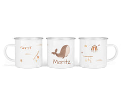 Personalisierte Emailletasse 31.Wal - Mamikes