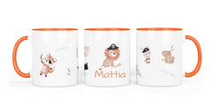 Personalisierte Keramiktasse (7 Farben) 10.pirate woodland - Mamikes