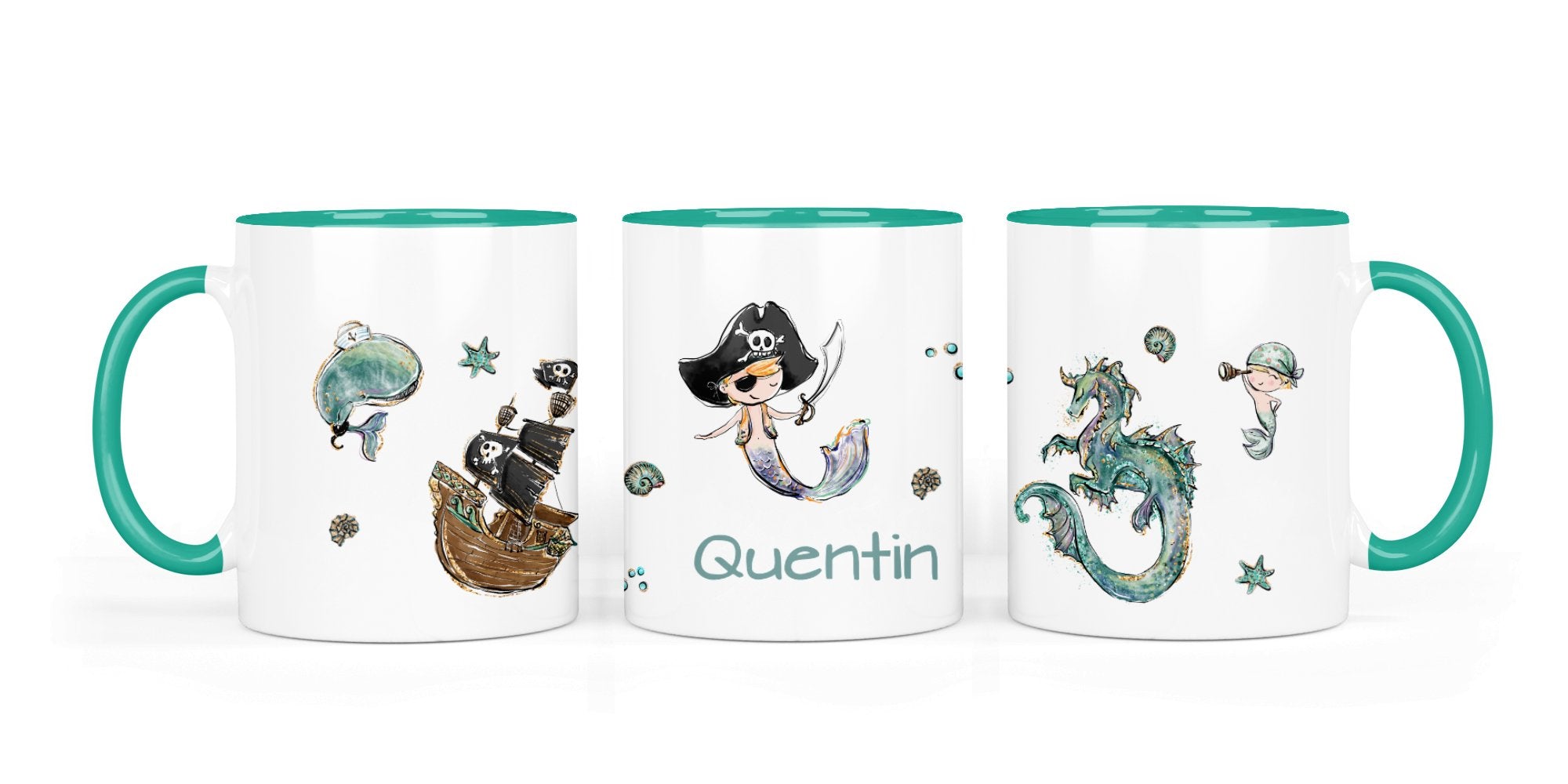 Personalisierte Keramiktasse (7 Farben) 18.merboys - Mamikes