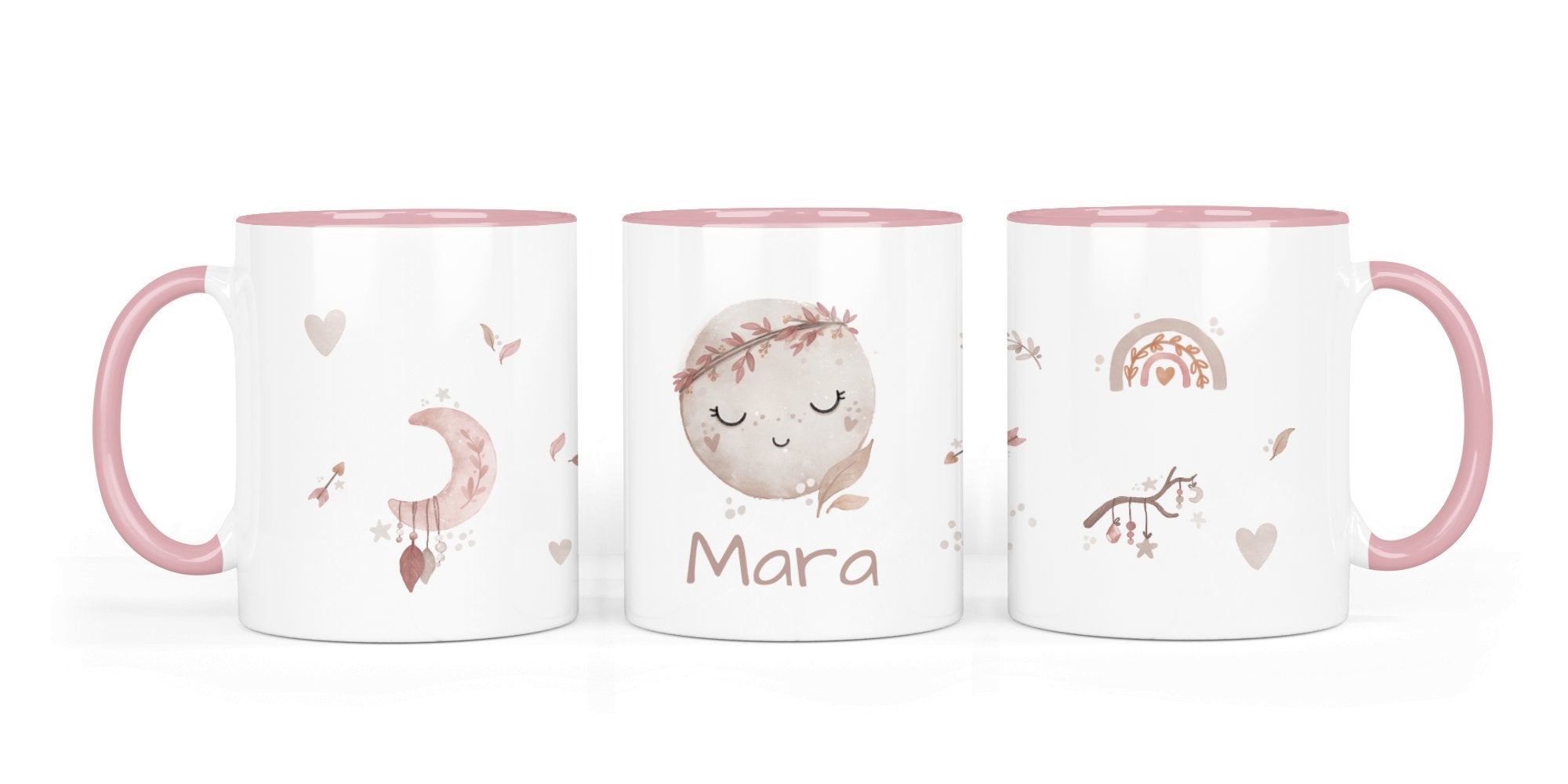 Personalisierte Keramiktasse (7 Farben) 2.boho sky - Mamikes