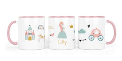 Personalisierte Keramiktasse (7 Farben) 49.little princes - Mamikes