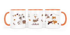 Personalisierte Keramiktasse (7 Farben) 71. autumn Fall - Mamikes