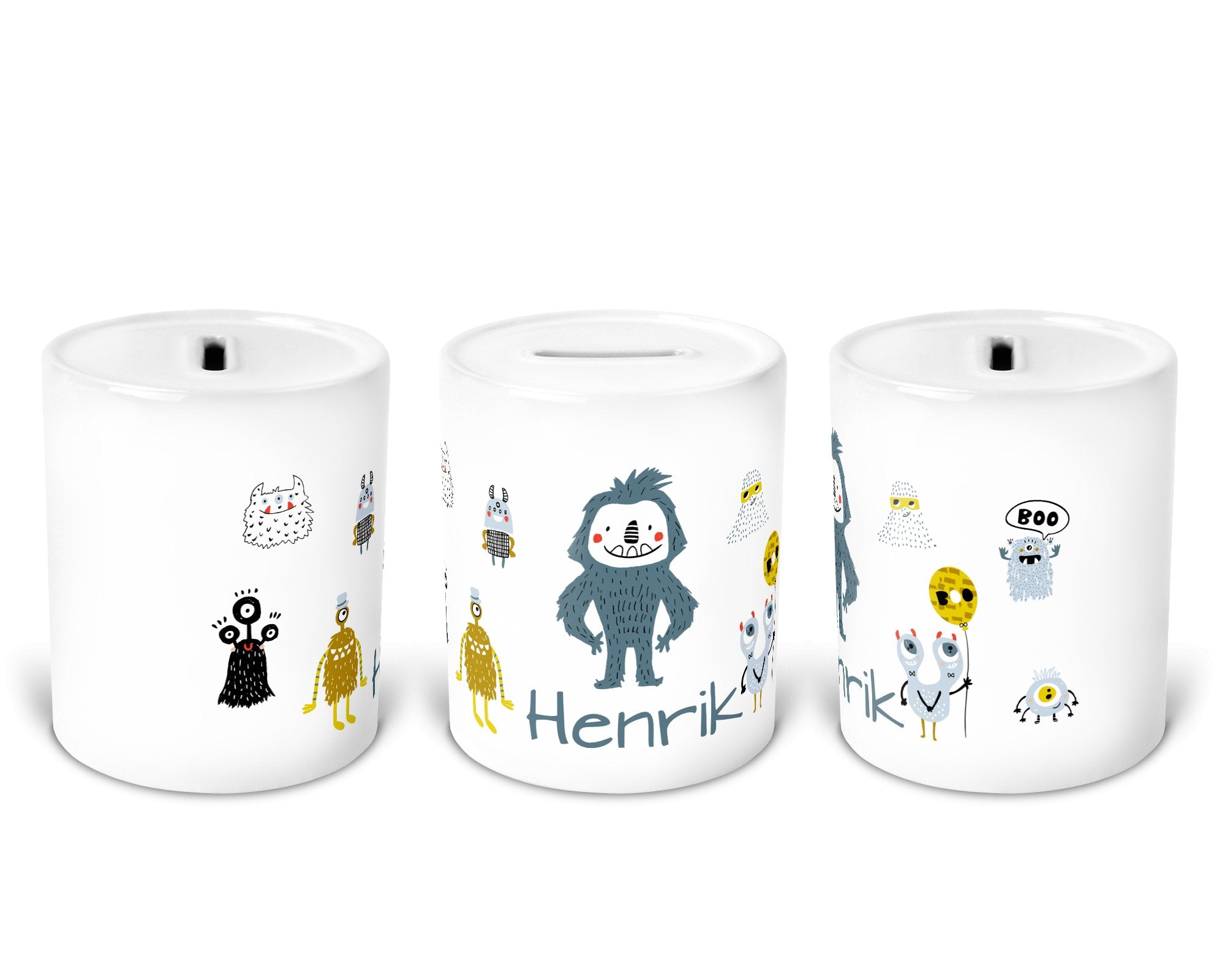 Personalisierte Spardose 22.Monster - Mamikes