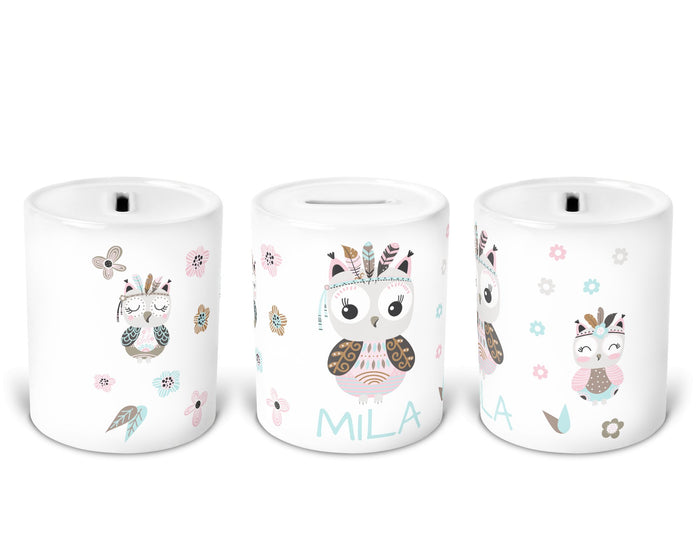 Personalisierte Spardose 28.Eulemeule