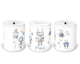 Personalisierte Spardose 39.robo kids - Mamikes