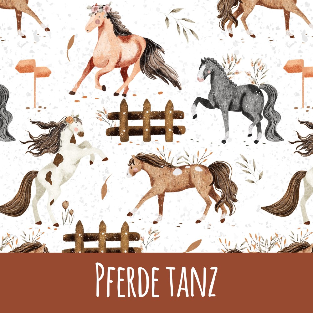 Pferdetanz Baumwolle - Mamikes