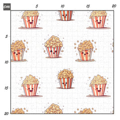 Popcorn weiß Baumwolle - Mamikes
