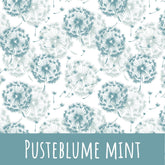 Pusteblume mint Baumwolle - Mamikes