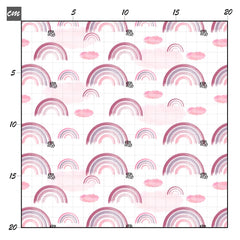 Rainbow rosa Baumwolle - Mamikes