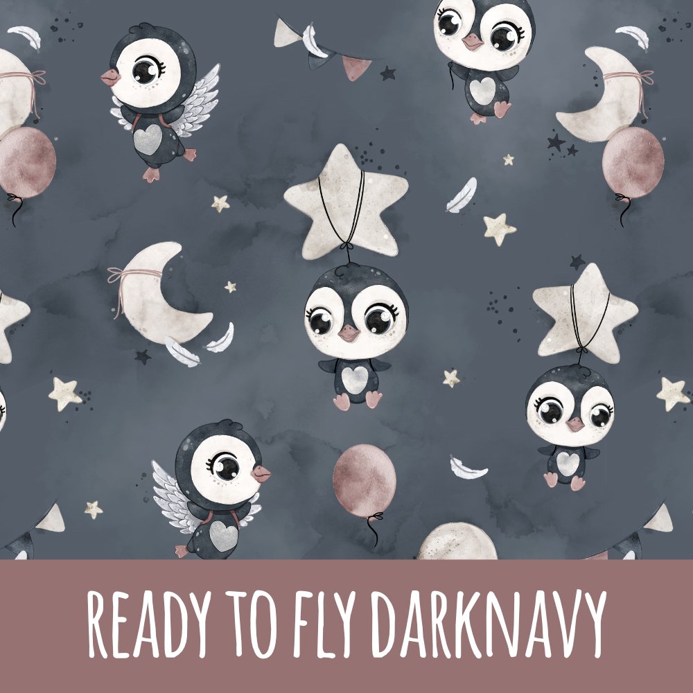 Ready to fly darknavy Baumwolle - Mamikes