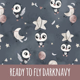 Ready to fly darknavy Baumwolle - Mamikes