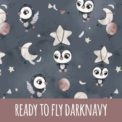 Ready to fly darknavy Baumwolle - Mamikes